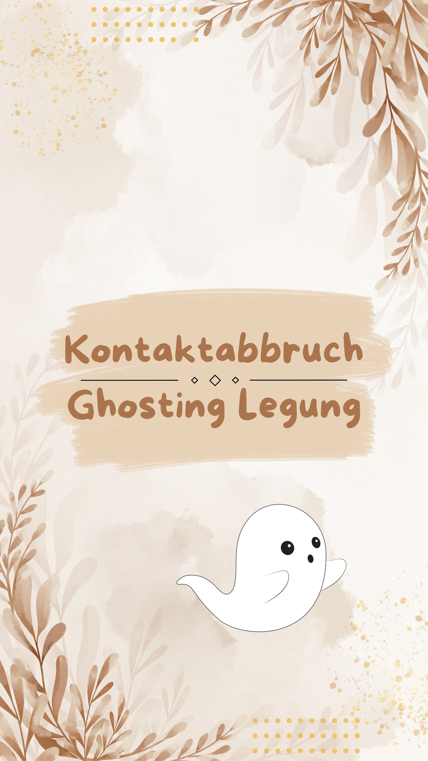 Ghosting Legung (Sprachnotiz)