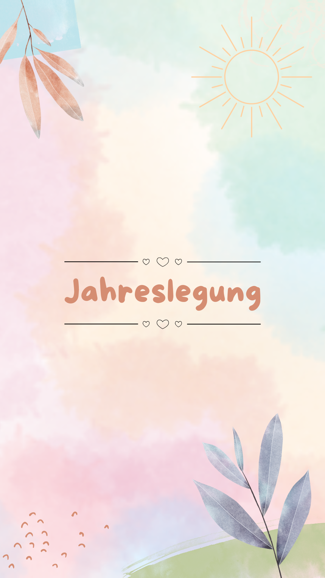 Jahreslegung