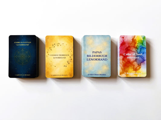 Lenormand Kartendeck - 2er Set