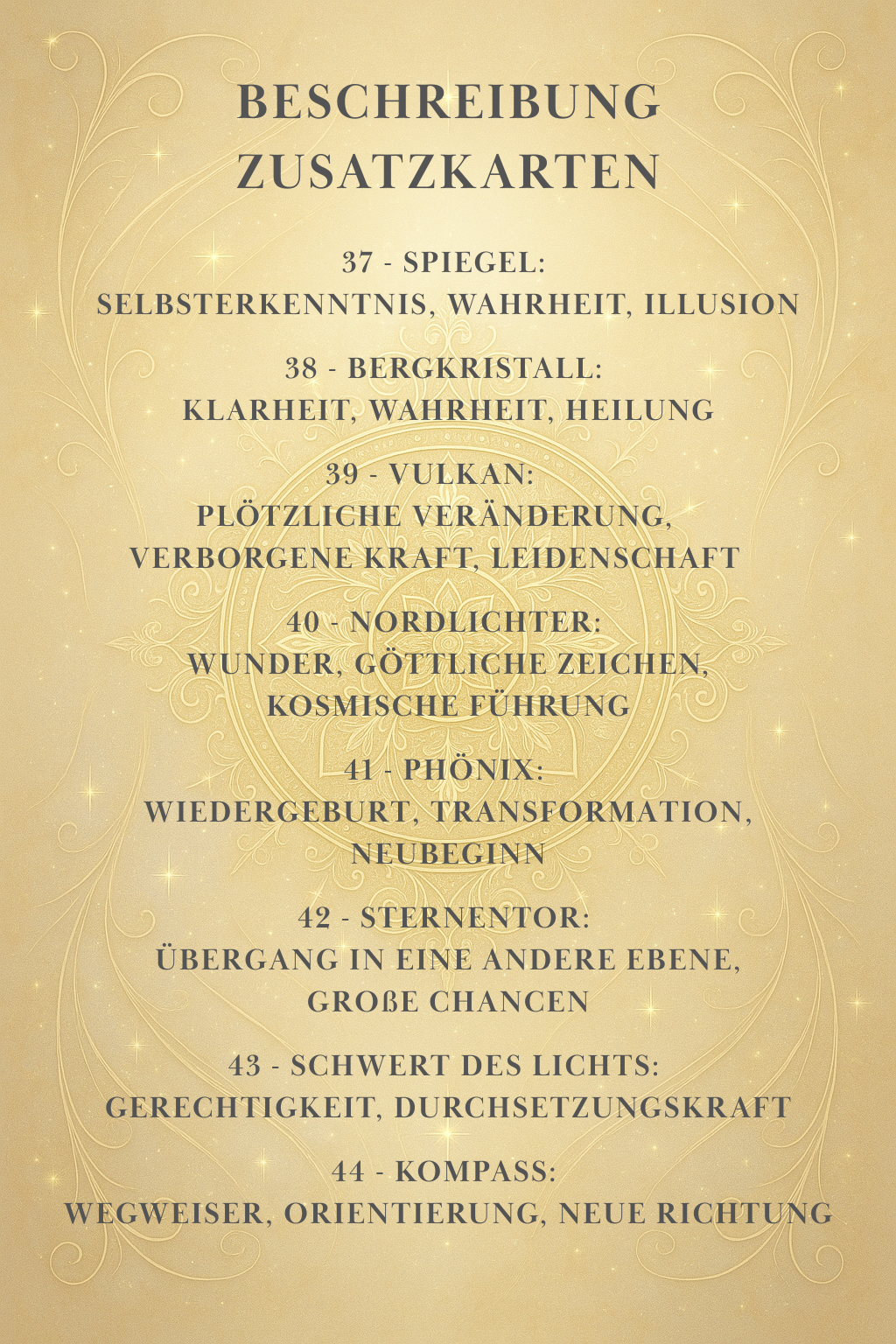 Andreas Fantasy Lenormand