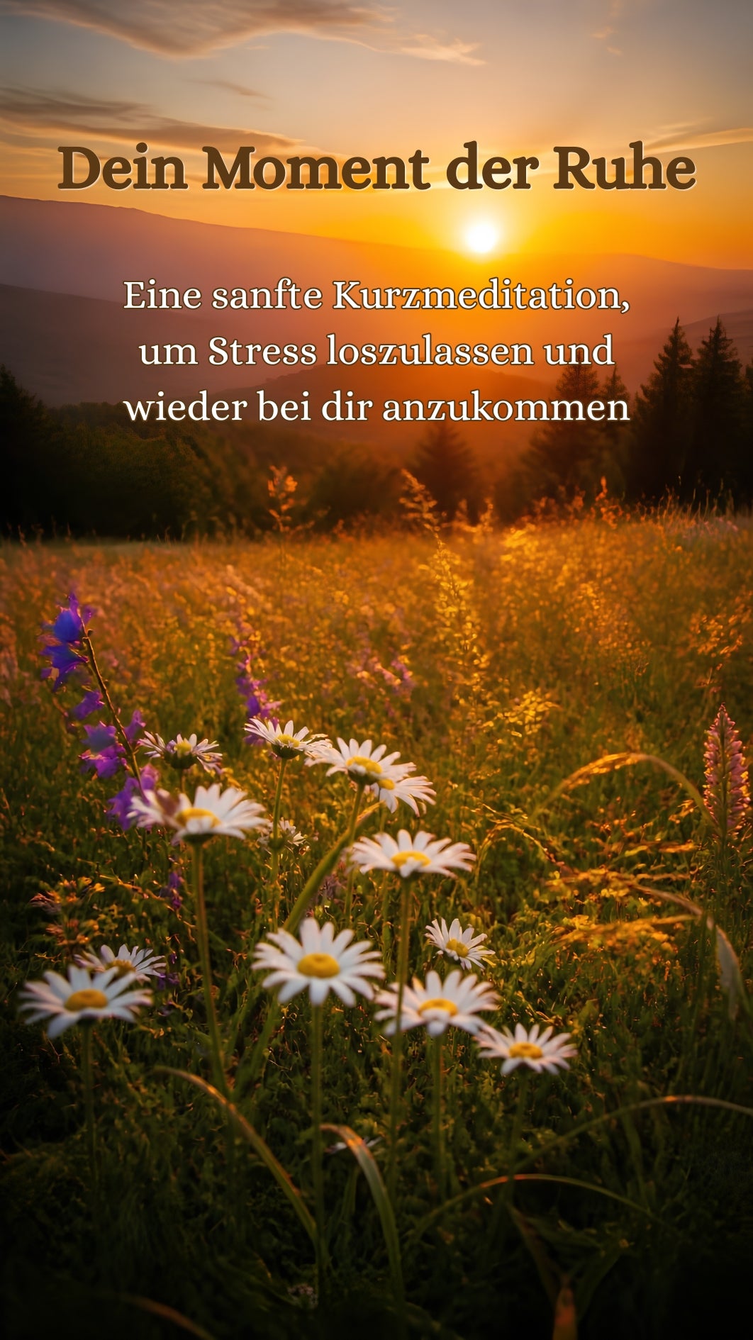 Kurzmeditation "Dem Stress entfliehen"