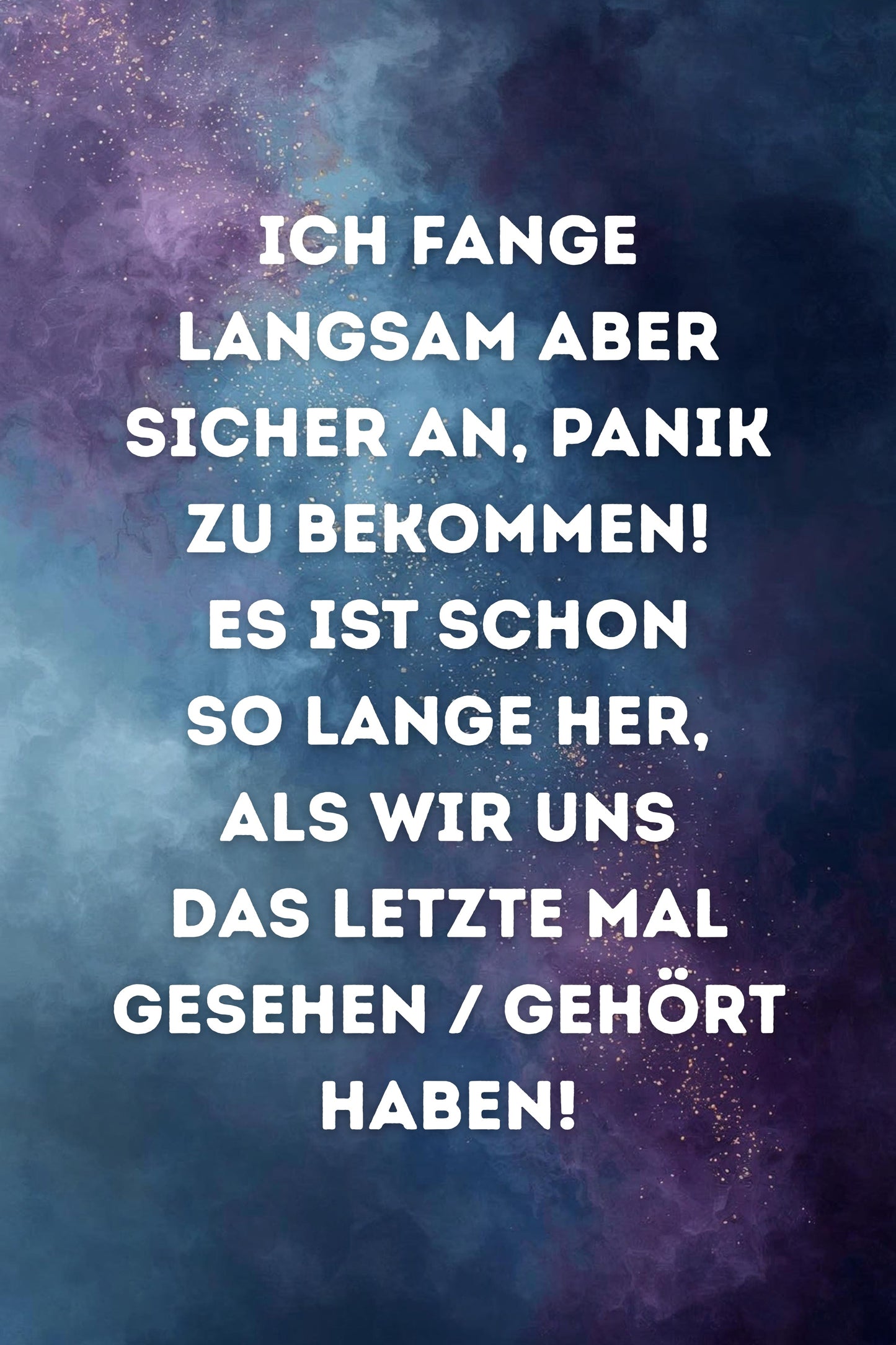 Herz im Nebel (80 große Karten)