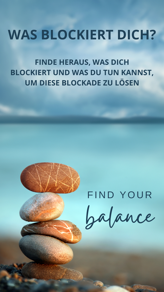 Werde dir deiner Blockaden bewusst