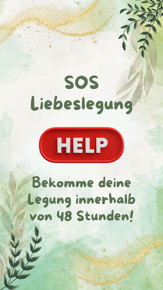 SOS Liebeslegung (Sprachnotiz)